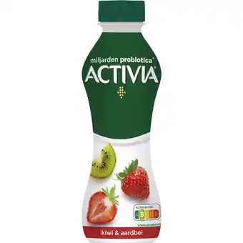 Albert Heijn Activia Drinkyoghurt kiwi & aardbei aanbieding