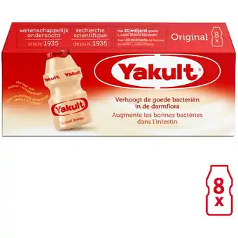 Albert Heijn Yakult Original 8-pack aanbieding