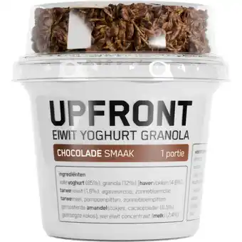 Albert Heijn Upfront Eiwit yoghurt choco smaak aanbieding