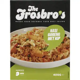 Albert Heijn The Frosbro's Nasi goreng met kip aanbieding