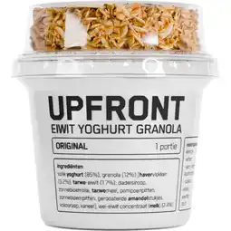 Albert Heijn Upfront Eiwit yoghurt original aanbieding