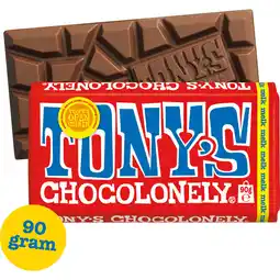 Albert Heijn Tony's Chocolonely Reep melk aanbieding