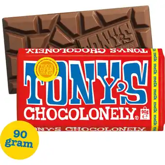 Albert Heijn Tony's Chocolonely Reep melk aanbieding