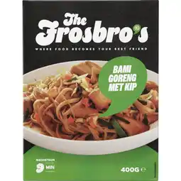 Albert Heijn The Frosbro's Bami goreng met kip aanbieding