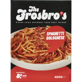 Albert Heijn The Frosbro's Spaghetti bolognese aanbieding