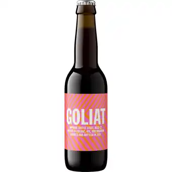 Albert Heijn To Øl Goliat barrel aged imperial coffee stout aanbieding