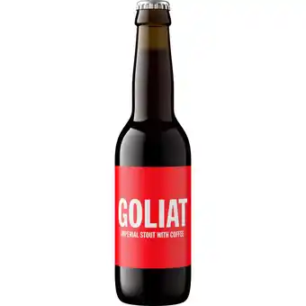 Albert Heijn To Øl Goliat imperial stout with coffee aanbieding