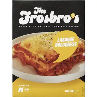 Albert Heijn The Frosbro's Lasagne bolognese aanbieding