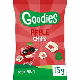 Albert Heijn Goodies Snack apple chips 3+ jaar aanbieding