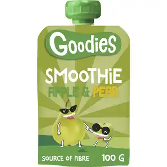 Albert Heijn Goodies Knijpfruit smoothie appel & peer 3+ aanbieding