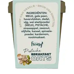 Albert Heijn Freasy Pistache breakfast oats aanbieding