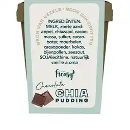 Albert Heijn Freasy Chocolade chia pudding aanbieding