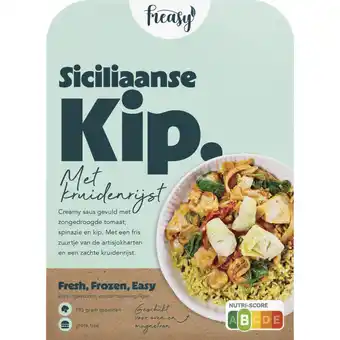 Albert Heijn Freasy Siciliaanse kip met kruidenrijst aanbieding