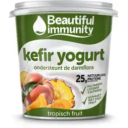 Albert Heijn Beautiful Immunity Kefir tropical aanbieding