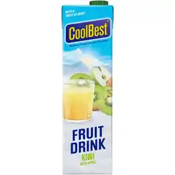 Albert Heijn CoolBest Fruitdrink kiwi with apple aanbieding