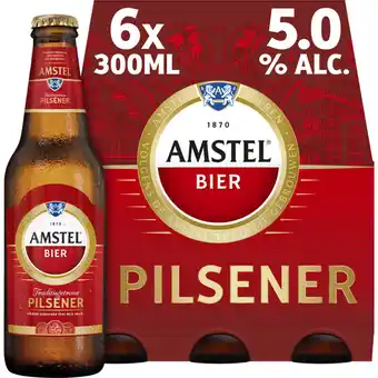 Albert Heijn Amstel Pilsener 6-pack aanbieding