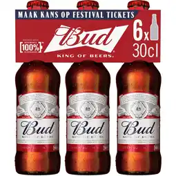Albert Heijn Bud Pilsener 6-pack aanbieding