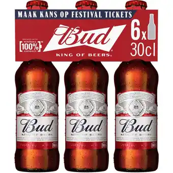 Albert Heijn Bud Pilsener 6-pack aanbieding