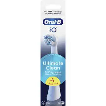 Albert Heijn Oral-B IO ultimate clean white opzetborstels aanbieding