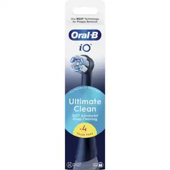 Albert Heijn Oral-B IO ultimate clean black opzetborstels aanbieding