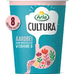 Albert Heijn Arla Cultura aardbei aanbieding