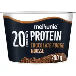 Albert Heijn Melkunie Protein chocolate fudge flavoured mousse aanbieding