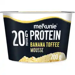 Albert Heijn Melkunie Protein banana toffee flavoured mousse aanbieding