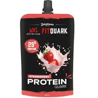 Albert Heijn XXL Nutrition Fitquark strawberry aanbieding