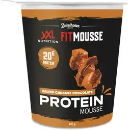 Albert Heijn XXL Nutrition Fitmousse salted caramel chocolate aanbieding