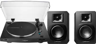 Coolblue Audio Technica AT-LP3XBT + Audio-Technica ATH-SP3X Zwart aanbieding