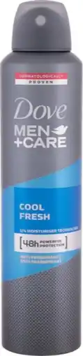 De Online Drogist Dove Men+Care Cool Fresh Deodorant Spray aanbieding