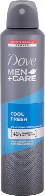 De Online Drogist Dove Men+Care Cool Fresh Deodorant Spray aanbieding