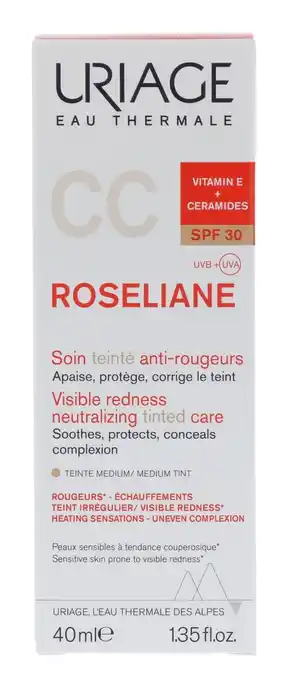 De Online Drogist Uriage Roseliane SPF30 Neutralizing Tinted Care aanbieding