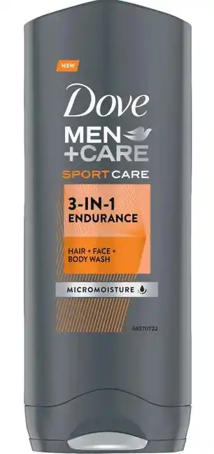 De Online Drogist Dove Men+ Care Sport Endurance 3-in-1 Douchegel aanbieding