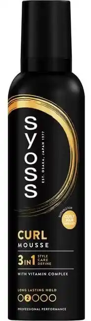 De Online Drogist Syoss 3in1 Curl Mousse Hold 2 aanbieding