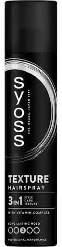 De Online Drogist Syoss 3in1 Texture Hairspray Hold 3 aanbieding