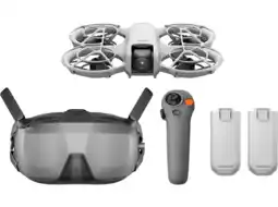 MediaMarkt DJI Neo Motion Fly More Combo Met Goggles N3 & Rc 3 Drone Grijs aanbieding