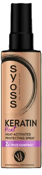 De Online Drogist Syoss Keratine Heat-Activated Protective Spray aanbieding