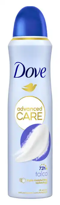 De Online Drogist Dove Talco Deodorant Spray aanbieding