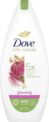 De Online Drogist Dove Glowing Ritual Showergel aanbieding