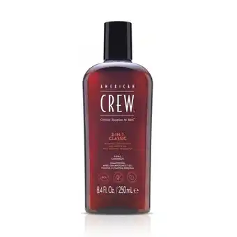 Douglas American Crew 3In1 Classic Shampoo, Conditioner & Body Wash aanbieding