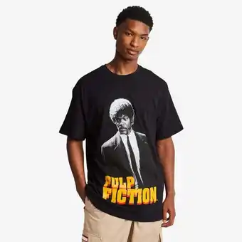 Foot Locker MERCHCODE Pulp Fiction Heren T-shirts - Zwart - Maat: S - Foot Locker aanbieding