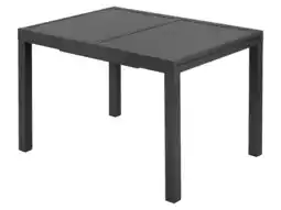 Lidl LIVARNO home Uitschuifbare aluminium tuintafel Houston aanbieding