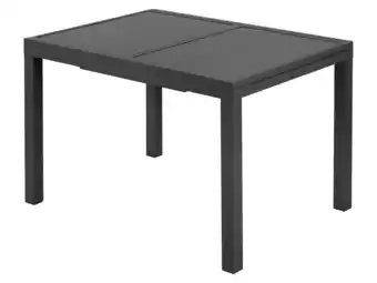 Lidl LIVARNO home Uitschuifbare aluminium tuintafel Houston aanbieding