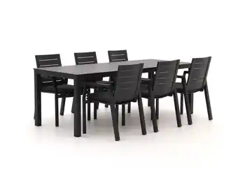 Kees Smit Bellagio Leggo/Menzano 220cm dining tuinset 7-delig stapelbaar aanbieding