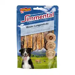 Zooplus Voordeelpakket: 4x120g DeliBest Simmental rundvlees long sticks hondensnacks aanbieding