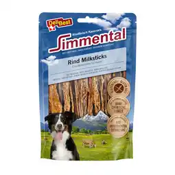 Zooplus Dubbelpak: 2x200g DeliBest Simmental Rund Milksticks hondensnacks aanbieding