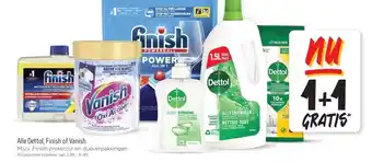 Jumbo Alle Dettol, Finish of Vanish aanbieding