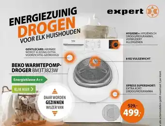 Expert Beko BM3T3823W Wit aanbieding