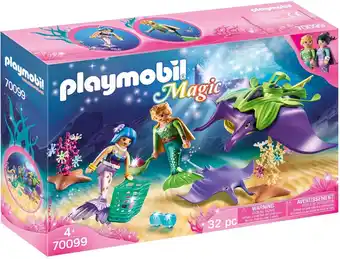 Bol.com PLAYMOBIL Parelvissers met roggen - 70099 aanbieding